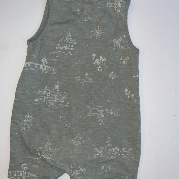 Rylee+Cru Coronado Print Tank Romper - Picture 7 of 7